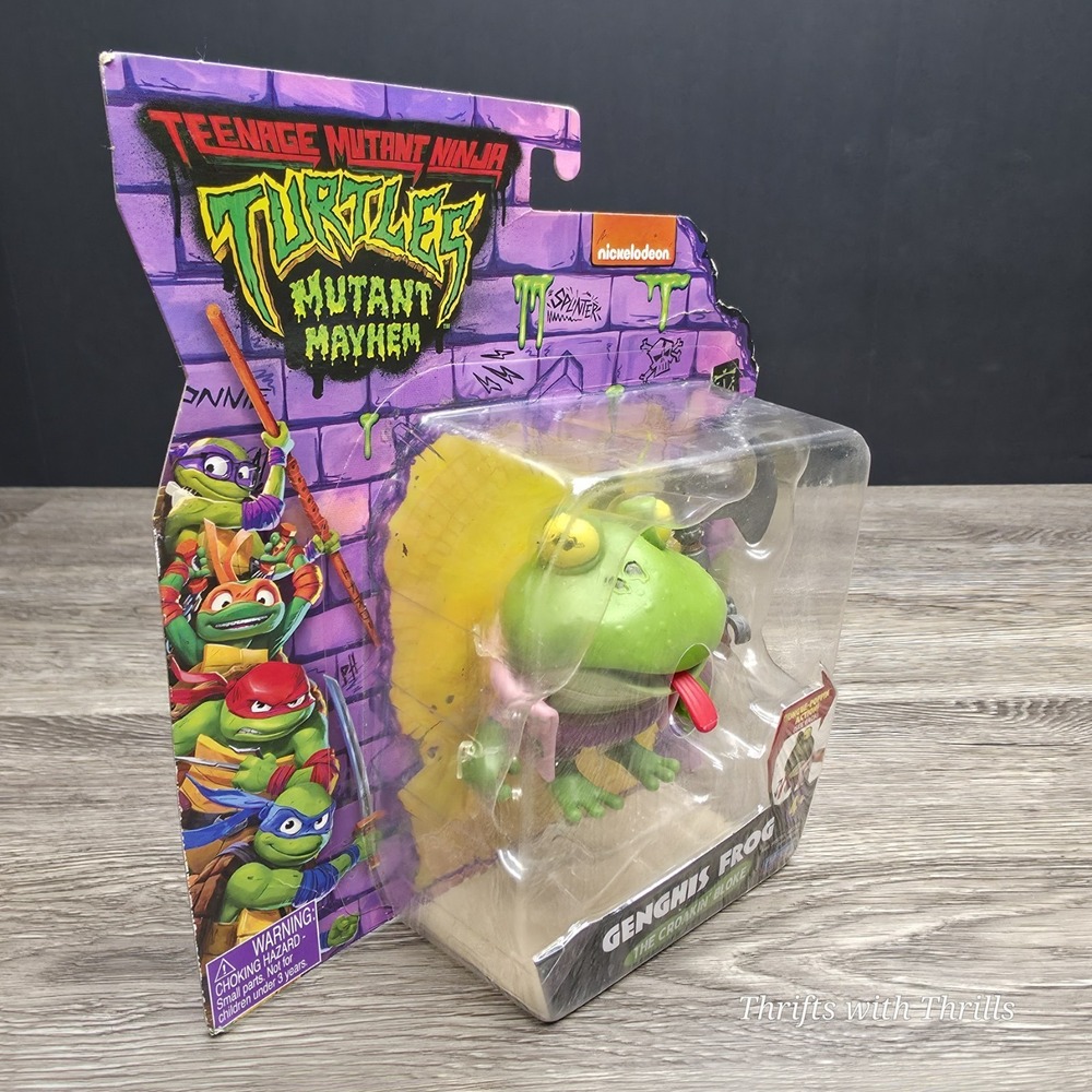 Teenage Mutant‎ Ninja Turtles - Mutant Mayhem - Genghis Frong 3" Figure - 2023 - Picture 8 of 16